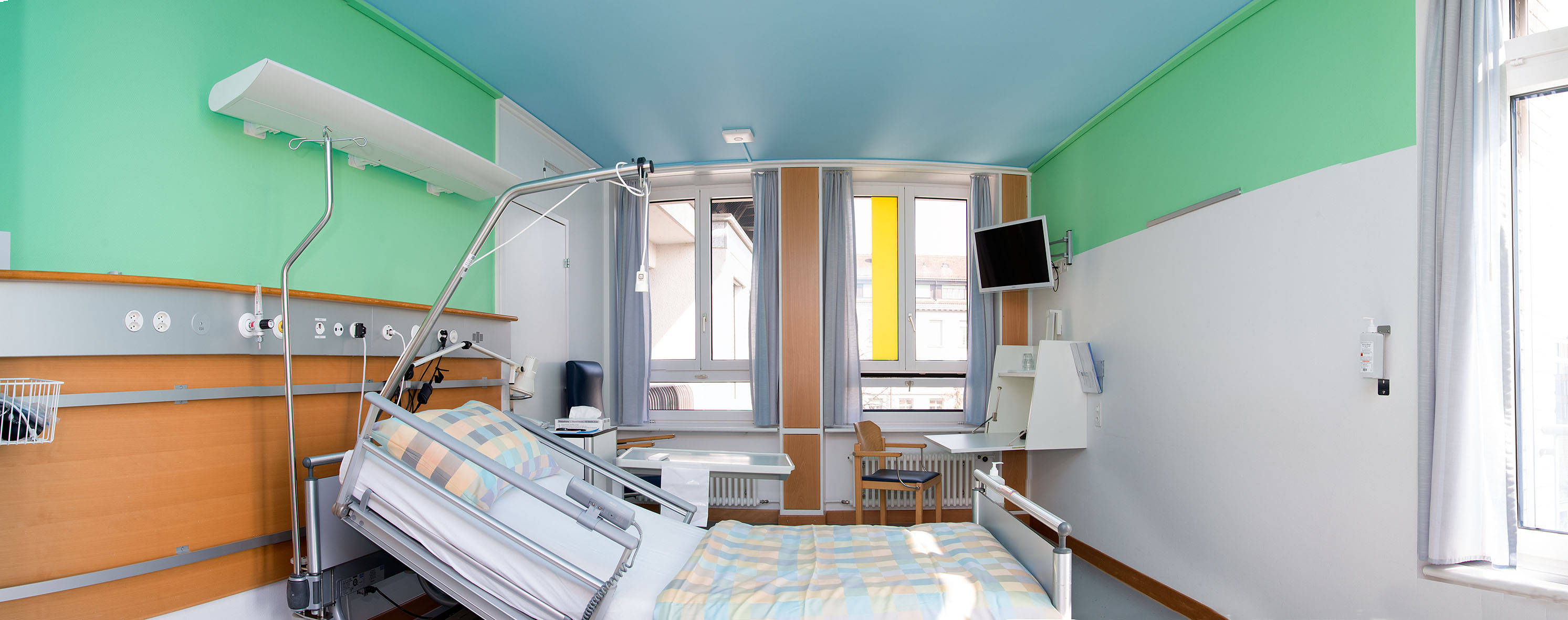 Patientenzimmer Honegger Design